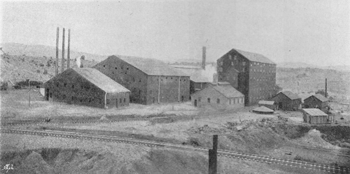 El Paso Reduction Mill in 1898
