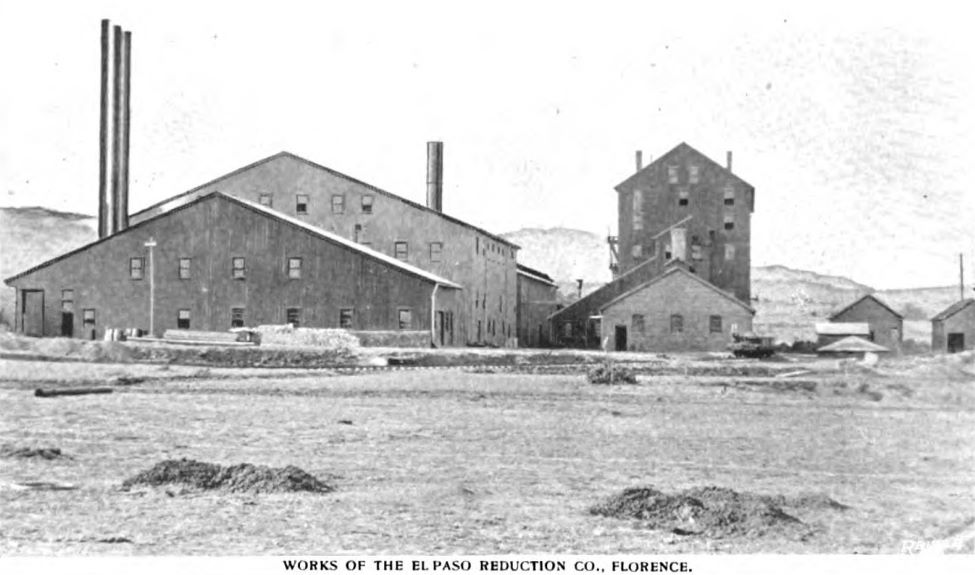 El Paso Reduction Mill - from page 68, Colorado State Mining Directory, 1898
