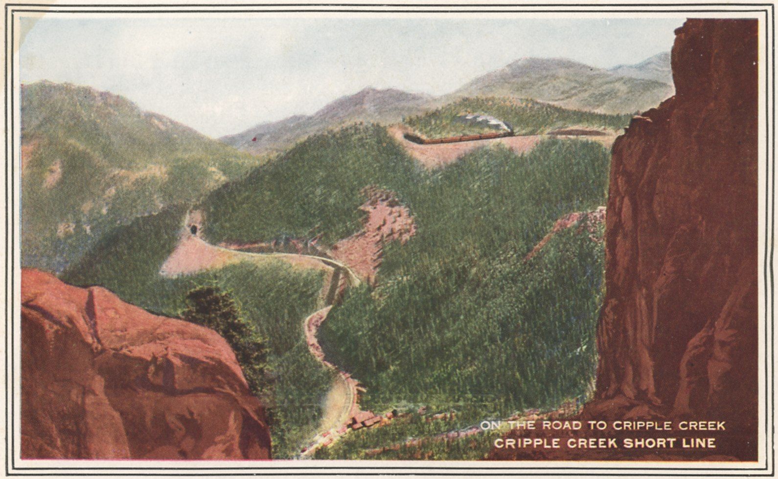 On the Road to Cripple Creek - Cripple Creek Short Line