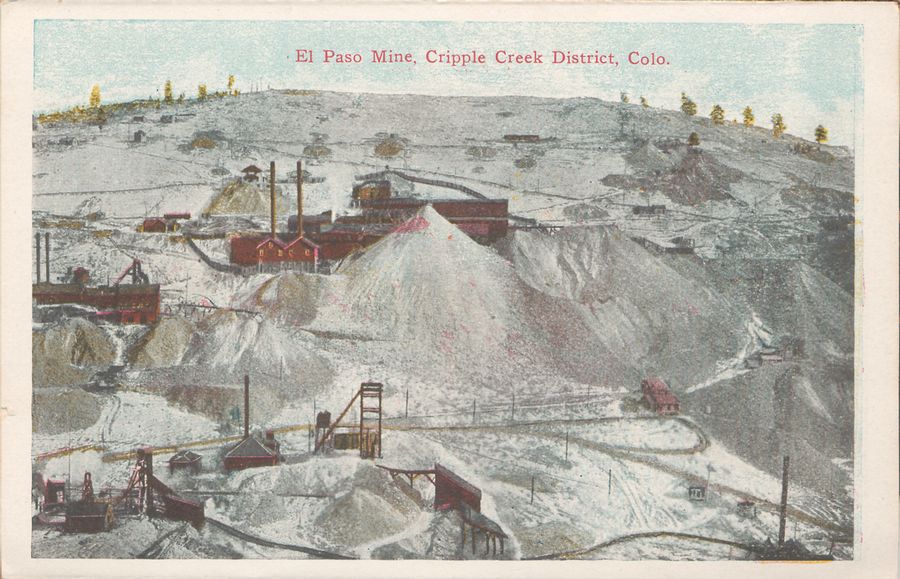 El Paso Mine, Cripple Creek District, Colo.