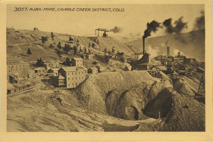 Ajax Mine, Cripple Creek District, Colo.