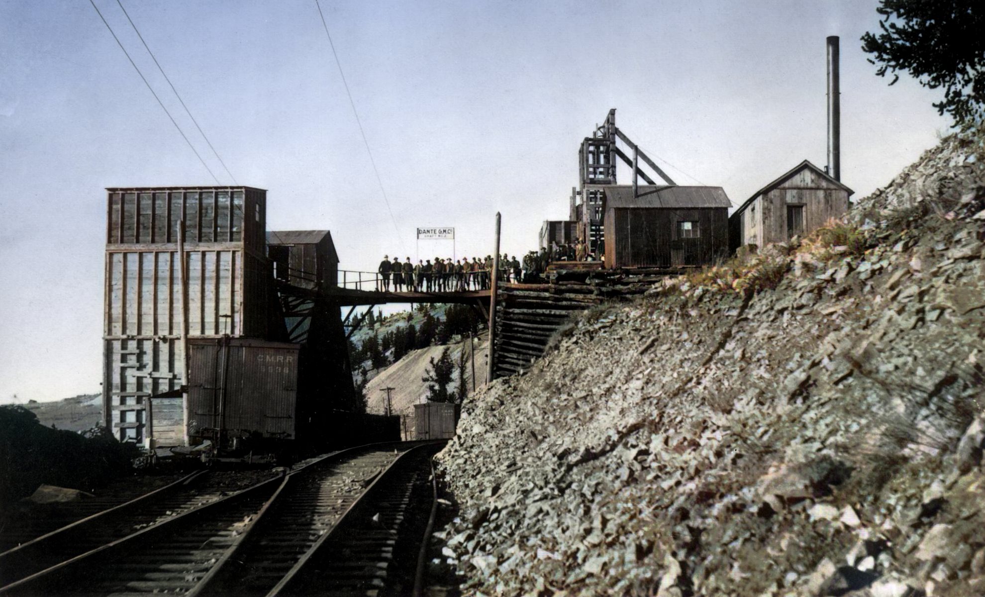 Dante Gold Mining Company, Shaft No. 2
