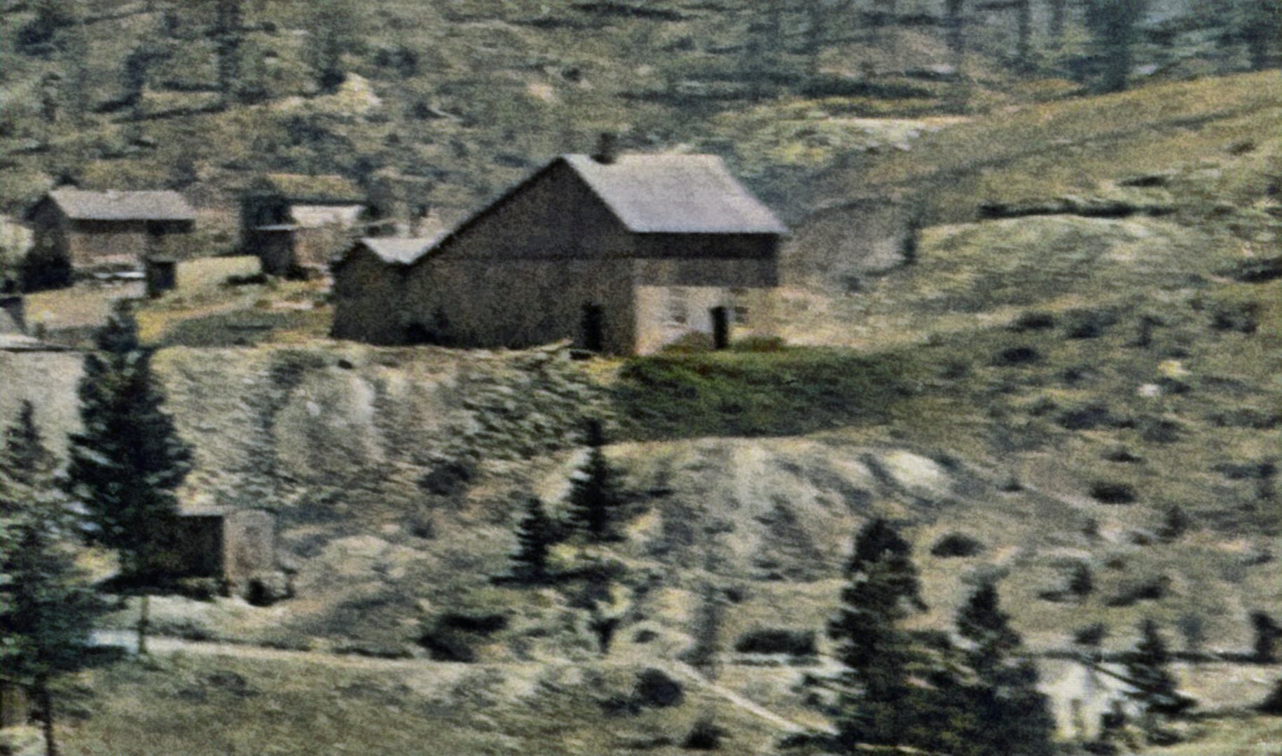 Thompson Mine Shaft House, Elkton, Colorado