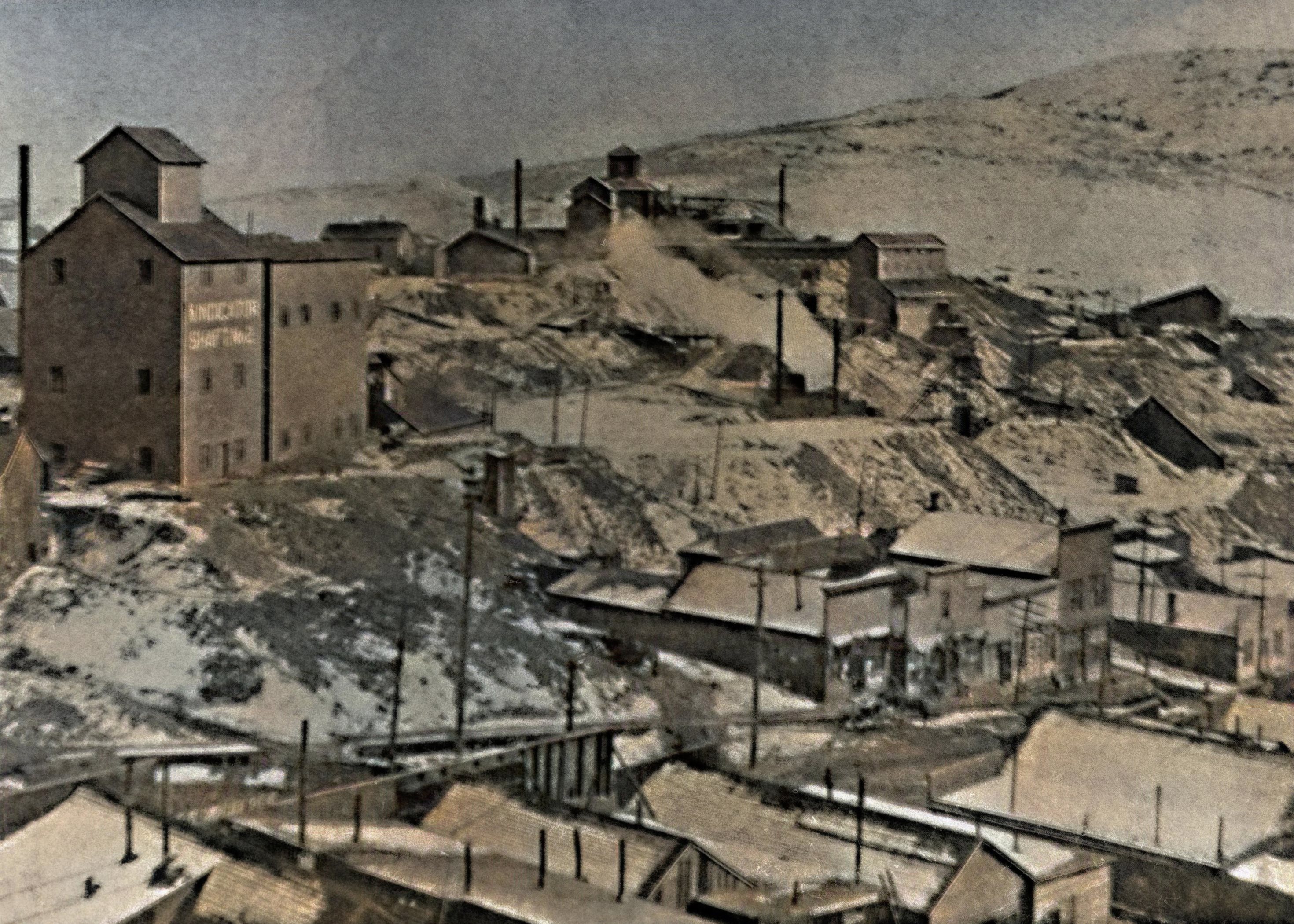 Vindicator Mine Shaft No. 2 and Town of Independence