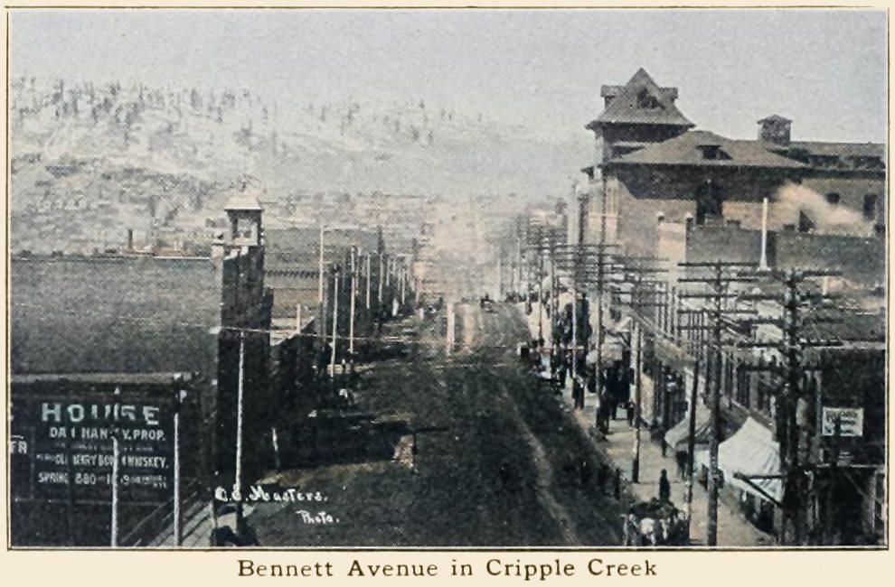 Bennett Avenue in Cripple Creek
