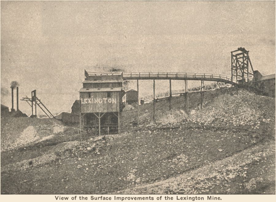 View of the Surface Improvements of the Lexington Mine