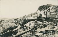 Isabella Mine looking uphill against Victor Mine in background