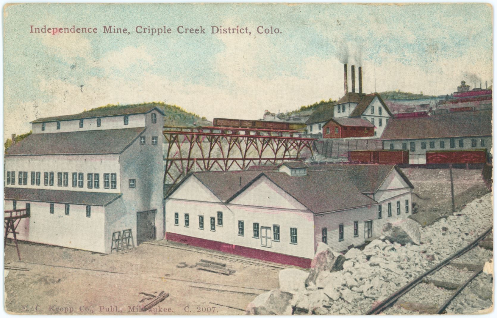 Independence Mine, Cripple Creek District, Colo.